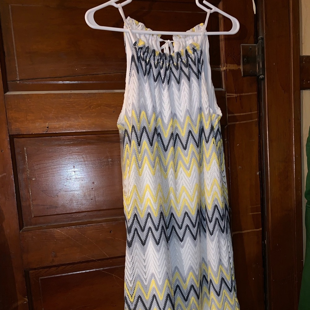 Chevron sun dress
